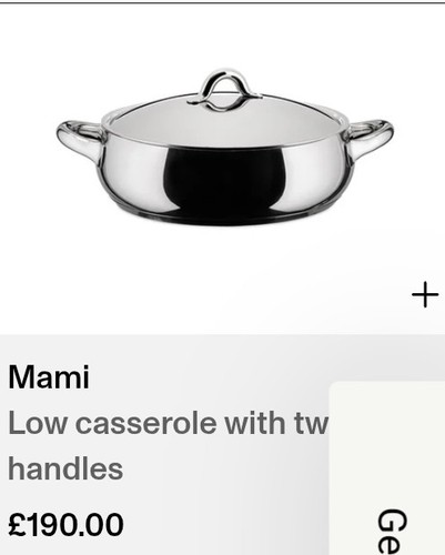 Alessi large casserole - large,