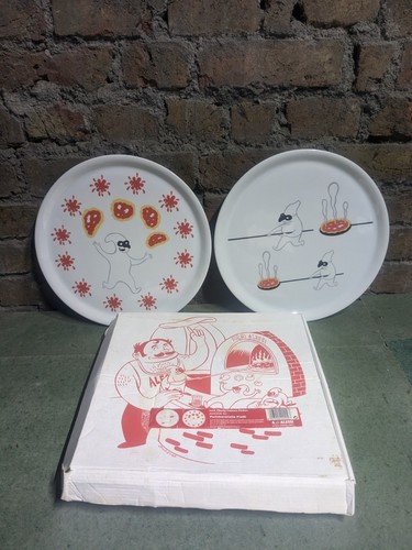 Alessi pizza plates - pizza,