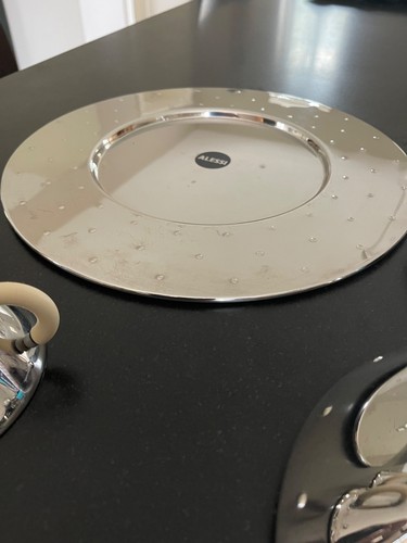 Alessi round mg03 serving tray - alessi,
