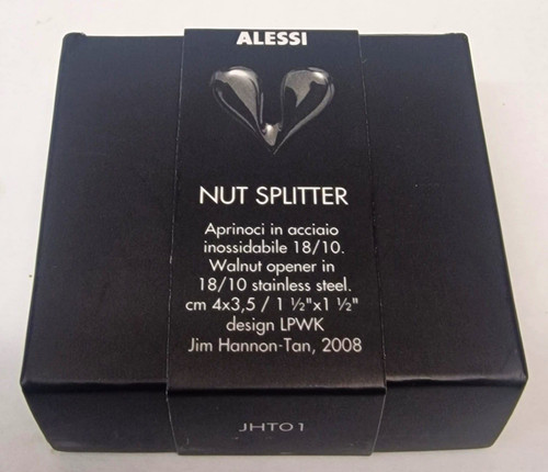 Alessi jht01 walnut opener nut - walnut,