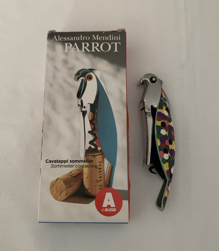 Alessi parrot corkscrew - corkscrew,