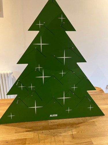 Alessi green wooden christmas - wooden,
