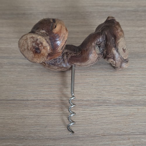 Twister corkscrew wood handle - corkscrew,