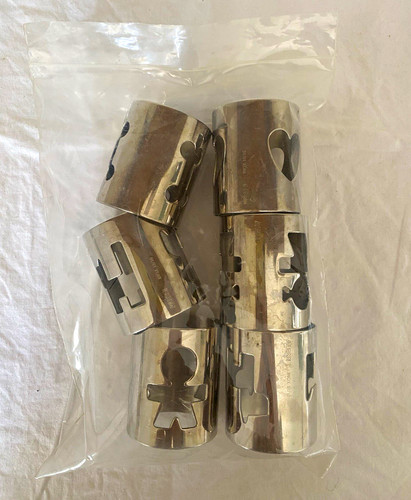 Alessi girotondo napkin rings - napkin,