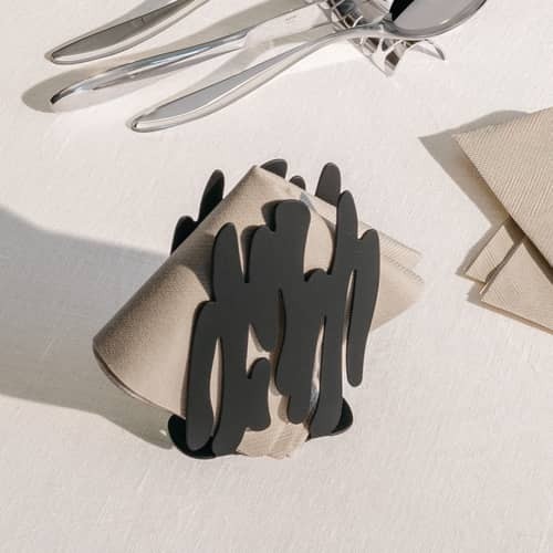 Alessi bark napkin serviette - alessi,