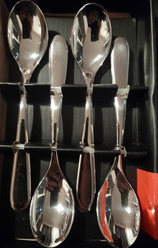 Alessi nuovo milano teaspoons - alessi,